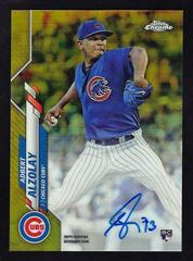 Adbert Alzolay [Gold Refractor] Baseball Cards 2020 Topps Chrome Rookie Autographs Prices