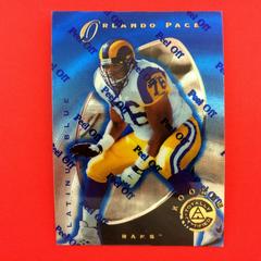 Orlando Pace #121 Football Cards 1997 Pinnacle Totally Certified Prices