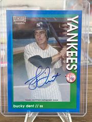 Bucky Dent [Blue] #AS-BD Baseball Cards 2022 Topps Archives Snapshots Autographs Prices
