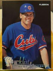 Ryne Sandberg [Checklist Tiffany] Baseball Cards 1996 Fleer Update Prices