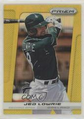 Jed Lowrie [Gold Prizm] Baseball Cards 2013 Panini Prizm Prices