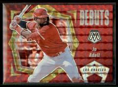 Jo Adell [Reactive Yellow] #PD1 Baseball Cards 2021 Panini Mosaic Debuts Prices