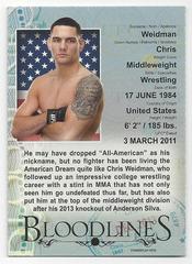 Chris Weidman Ufc Cards 2013 Topps UFC Bloodlines Bloodlines Prices