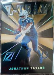 Jonathan Taylor [Gold] #ZT-19 Football Cards 2022 Panini Zenith Z Team Prices