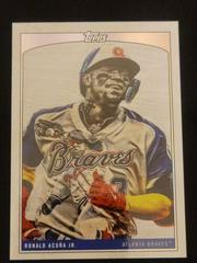 Ronald Acuna Jr. [Silver Rainbow Foil] Baseball Cards 2022 Topps X Lauren Taylor Prices