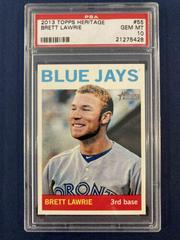 Brett Lawrie #55 Baseball Cards 2013 Topps Heritage Prices