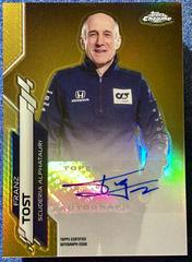Franz Tost [Gold] #F1A-FT Racing Cards 2020 Topps Chrome Formula 1 Autographs Prices
