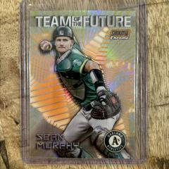 Sean Murphy [Orange] #TOF-1 Baseball Cards 2022 Stadium Club Chrome Team of the Future Prices