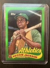 Mark McGwire, Reggie Jackson [Green] Baseball Cards 2023 Topps Archives 1989 Doubleheaders Prices