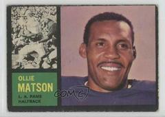 Ollie Matson Football Cards 1962 Topps Prices