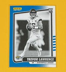 Trevor Lawrence #BW1 Football Cards 2021 Panini Instant Black & White Prices