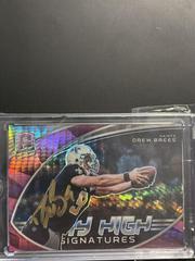 Drew Brees [Pink] #SKS-DBR Football Cards 2022 Panini Spectra Sky High Signatures Prices