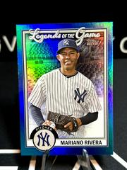 Mariano Rivera [Blue] #LG-13 Baseball Cards 2023 Topps Legends of the Game Prices