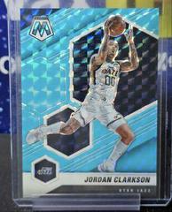 Jordan Clarkson [Blue Fluorescent] #2 Basketball Cards 2020 Panini Mosaic Prices