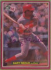 Gary Redus #16 Baseball Cards 1984 Donruss Action All Stars Prices