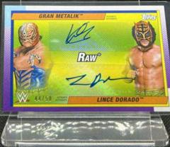 Gran Metalik, Lince Dorado Wrestling Cards 2021 Topps Heritage WWE Dual Autographs Prices