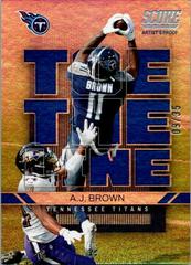 A. J. Brown [Artist's Proof] Football Cards 2022 Panini Score Toe the Line Prices