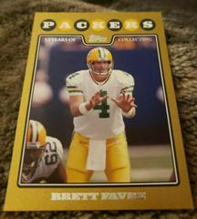 Brett Favre [Gold] #34 Football Cards 2008 Topps Prices