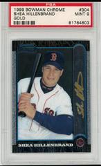 Shea Hillenbrand #304 Baseball Cards 1999 Bowman Chrome Gold Prices