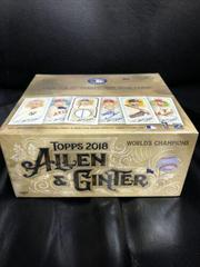Retail Box Baseball Cards 2018 Topps Allen & Ginter Prices