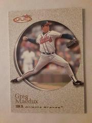 Greg Maddux #105 Baseball Cards 2001 Fleer Futures Prices