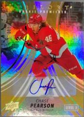 Chase Pearson [Gold Autograph ] Hockey Cards 2022 Upper Deck Trilogy Prices