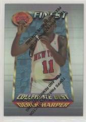 Derek Harper Refractor Basketball Cards 1994 Finest Prices