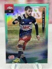 Carles Gil [Aqua Refractor] #47 Soccer Cards 2021 Topps Chrome MLS Prices