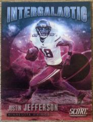 Justin Jefferson #I-9 Football Cards 2023 Panini Score Intergalactic Prices