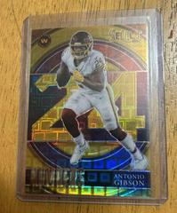 Antonio Gibson [Gold] #SN-18 Football Cards 2021 Panini Select Numbers Prices