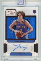 Josh Giddey [Red] Basketball Cards 2021 Panini One and One Rookie Jersey Autographs Prices