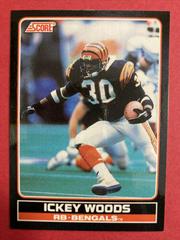 Ickey Woods #3 Football Cards 1990 Panini Score Young Superstars Prices