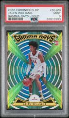 Jalen Williams [Gold] Basketball Cards 2022 Panini Chronicles Draft Picks Gamma Rays Prices