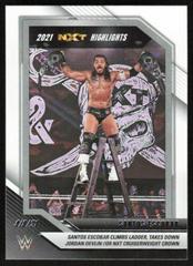 Santos Escobar Wrestling Cards 2022 Panini NXT WWE 2021 Highlights Prices