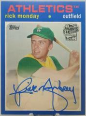 Rick Monday [Blue Border] #FFA-RM Baseball Cards 2016 Topps Archives Fan Favorites Autograph Prices