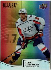 Alex Ovechkin [Double] Hockey Cards 2021 Upper Deck Allure Rainbow Prices