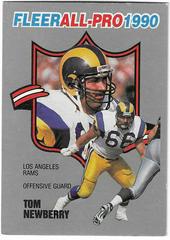 Tom Newberry Football Cards 1990 Fleer All Pro Prices