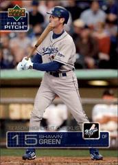 Shawn Green #261 Baseball Cards 2003 Upper Deck First Pitch Prices