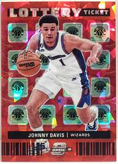 Johnny Davis [Cracked Ice] #10 Basketball Cards 2022 Panini Contenders Lottery Ticket Prices
