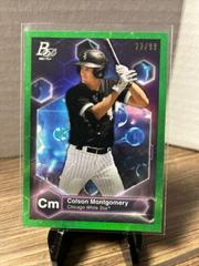 Colson Montgomery [Green] #PE-4 Baseball Cards 2022 Bowman Platinum Precious Elements Prices