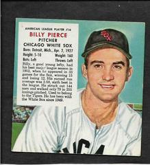 Billy Pierce #16 Baseball Cards 1953 Red Man Tobacco Prices