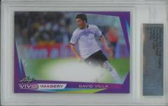 David Villa [Purple] #VI-DV1 Soccer Cards 2022 Leaf Vivid Imagery Prices