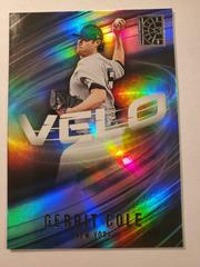 Gerrit Cole Baseball Cards 2022 Panini Capstone Velo Prices