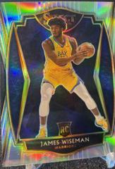 James Wiseman [Silver Prizm] Basketball Cards 2020 Panini Select Prices