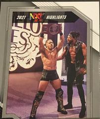 Carmelo Hayes [Silver] Wrestling Cards 2022 Panini NXT WWE 2021 Highlights Prices