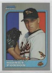 Sidney Ponson [Refractor] #102 Baseball Cards 1997 Bowman Chrome International Prices