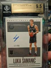 Luka Samanic [Autograph] Basketball Cards 2019 Panini Encased Prices