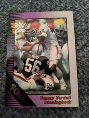 Tommy Vardell [100 Stripe] Football Cards 1992 Wild Card Field Force Prices