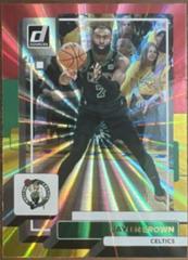 Jaylen Brown [Red Gold Laser] #2 Basketball Cards 2022 Panini Donruss Prices