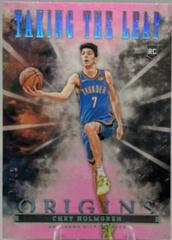 Chet Holmgren [Pink] #9 Basketball Cards 2022 Panini Origins Taking the Leap Prices
